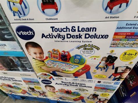 Vtech Touch And Learn Deluxe Activity Desk Costcochaser