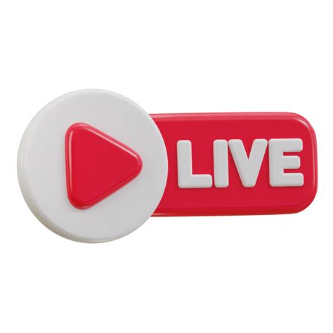 3d Live Streaming Icon 30762545 Png