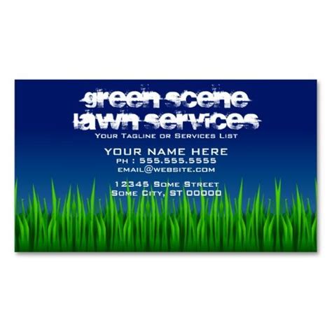 Make a lasting impression with quality cards that wow.dimensions: 10+ images about Lawn Care Business Cards on Pinterest ...