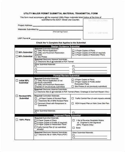 Document Transmittal Form Template Beautiful 8 Sample Submittal