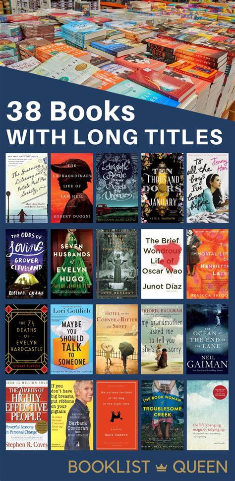 The Long List Of Books With Long Titles In 2020 Books Book Club