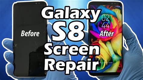 Samsung Galaxy S8 Screen Replacement Step By Step Youtube