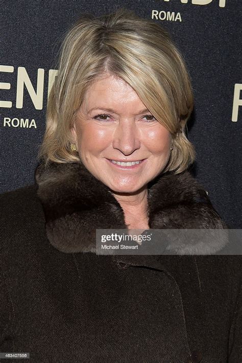 Martha Stewart Attends Fendi New York Flagship Boutique Inauguration