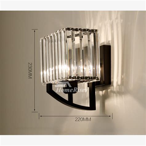 Luxury Hardware Interior Wall Lights Vintage Crystal Wall Lamp Unique