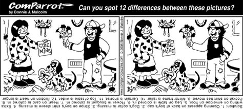 Comparrot Spot The Differences Puzzles