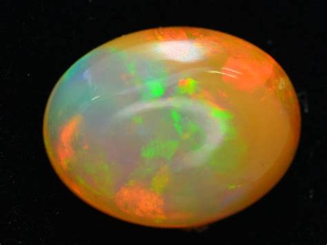 4.07 ct Natural Ethiopian Opal Cabochan SKU.3 | Ethiopian opal, Opal, Ethiopian