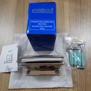 Engsel shower pintu kaca dekson: Glass Door Shower Hinge Dekkson SH 5301 GW PSS Engsel ...