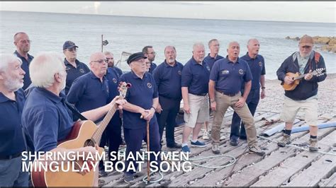 The Sheringham Shantymen Performing The Mingulay Boat Song At Scribefest Youtube