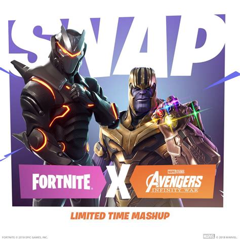 Epic Games Teams With Marvel For Fortnite X Avengers Mash