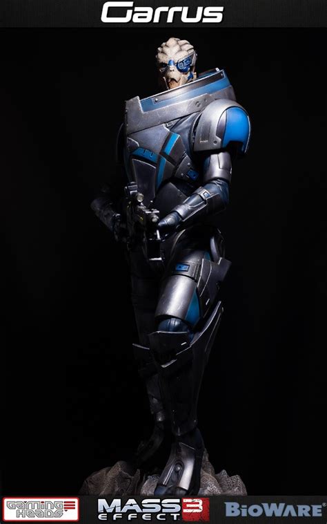 Mass Effect Garrus Statue Gaming Heads