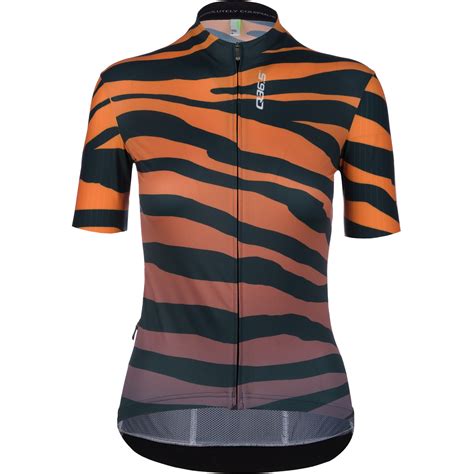 q36 5 g1 women s short sleeve jersey tiger orange bike24