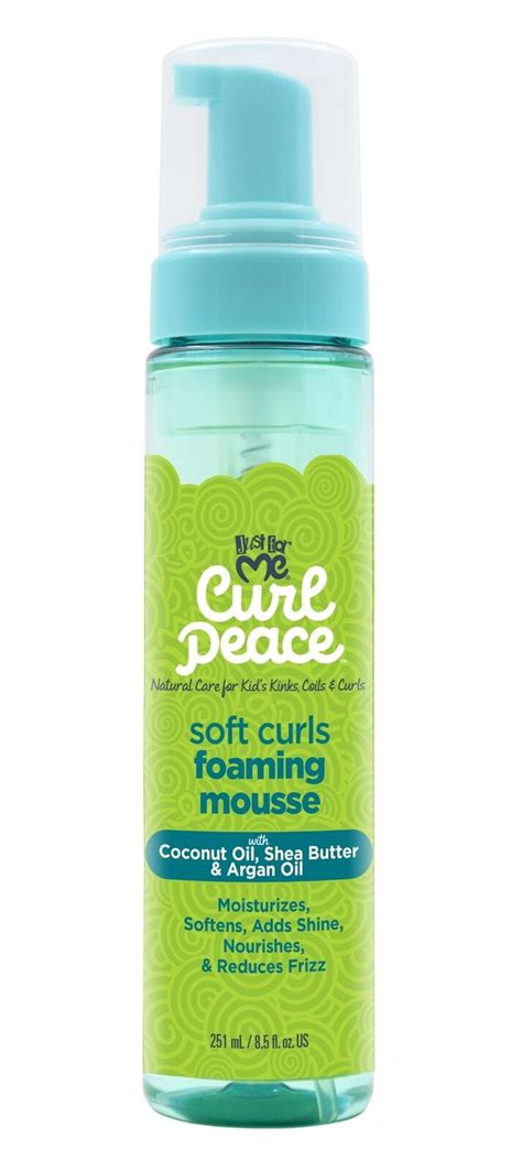 Just For Me Curl Peace Soft Curls Foaming Mousse Walmart Com