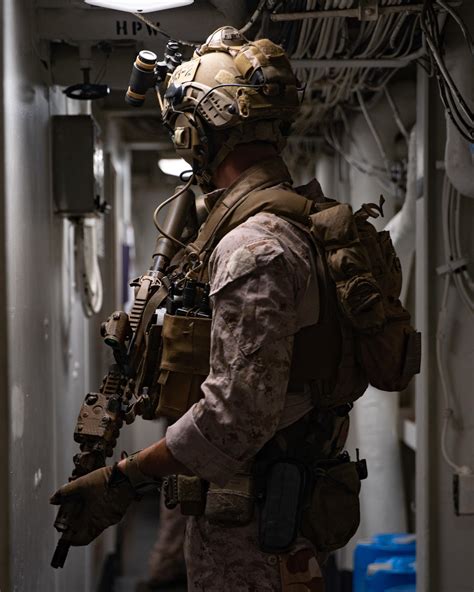 A Reconnaissance Marine With The 11th Marine Expeditionary Units All