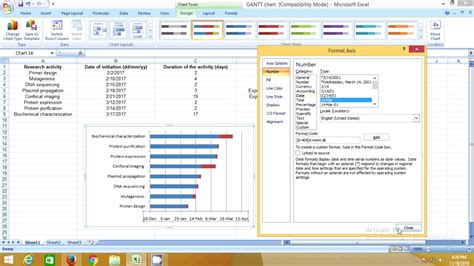 Therefore, the gantt chart is complete: Instructional video on how to prepare a GANTT chart for ...