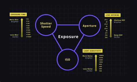 What Is The Exposure Triangle — Aperture Iso And Shutter Speed