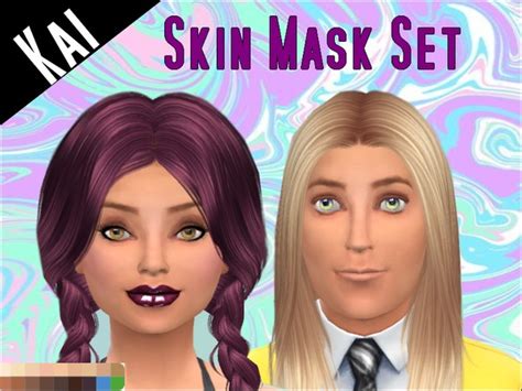 The Sims Resource Female Child Eyeliner Set