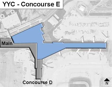 Calgary Airport Terminal Map Printable