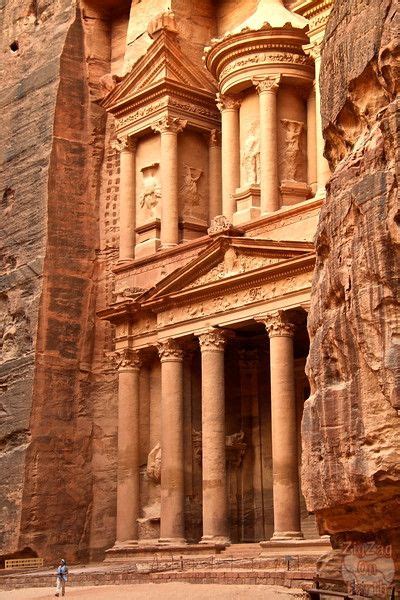 The Treasury Petra Jordan Historical Travel Landmarks