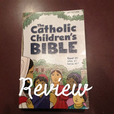 Catholic Childrens Bible Book Review Happy Little Homemaker