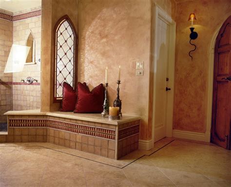 Shop bathroom vanities on sale now!! Roman-Master Bath - Mediterranean - Bathroom - Los Angeles - by Bernard Company | Houzz