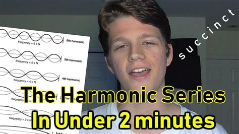 Understand The Harmonic Series In Under 2 Minutes Youtube