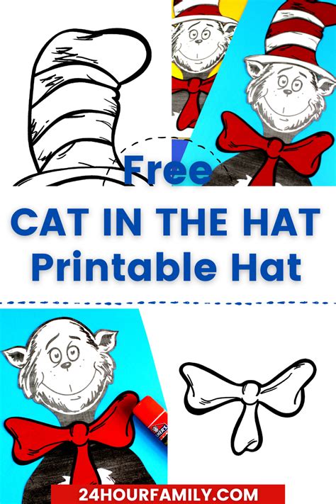 Cat In The Hat Hat Free Printable Hat