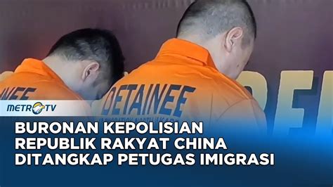 Sedang Asik Bermain Bola Buronan Tiongkok Diciduk Polisi Youtube