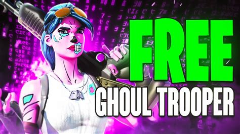 How To Get The Pink Ghoul Trooper For Free Youtube