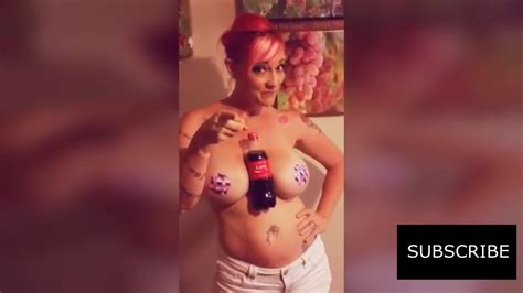 Hold A Coke With Your Boobs Challenge Sexy Compilation 2015 Youtube