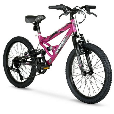 Hyper Bicycle 20 Girls Swift Mountain Bike Kids Magenta