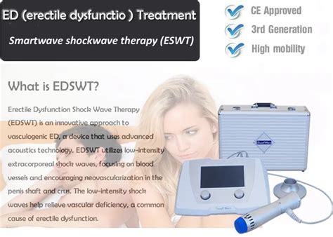 Edswt Erectile Dysfunction Treatment Device Bs Swt2x Buy