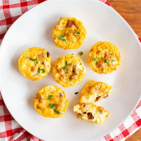 Muffin Tin Omelets With Veggie Sausage And Sun Dried Tomatoes Recipe