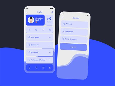 Profile And Settings 006 And 007 Daily Ui Design By Fahatmah Mabang On
