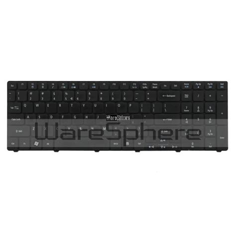 Keyboard Of Acer Aspire 5536 5738 5742 5750 Black 9jn1h82a1d