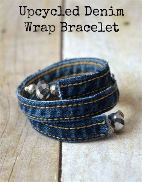Recycled Jeans Upcycled Denim Upcycled Jewelry Jewelry Crafts Jeans