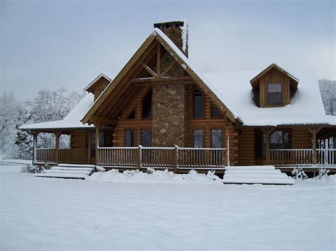 Cozy In The Winter Sweet Home House Styles Log Homes