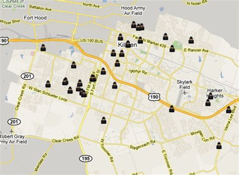 Spotcrime The Publics Crime Map Killeen Tx Burglary Map