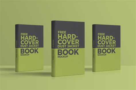 Download Free Hardcover Dust Jacket Book PSD MockupFree Mockup Zone