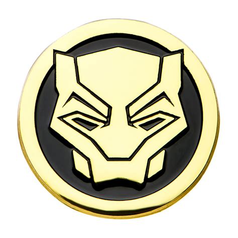 Résultat De Recherche Dimages Pour Logo Black Panther Doré Logo