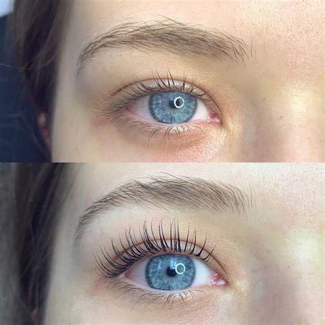 lash lift before and after pictures best transformations