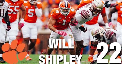 Tnet Watch Will Shipley Ranked As A Top 25 Acc Player Clemson