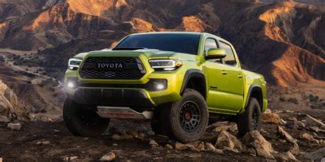 2022 Toyota Tacoma Trd Pro Is Taller With A Bright New Color