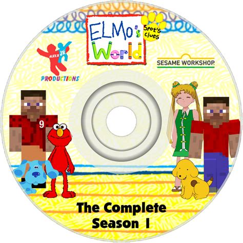 Elmos World Spots Clues Complete Season 1 Disc By Nbtitanic On Deviantart
