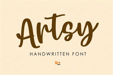 Artsy Font By Dmletter31 · Creative Fabrica
