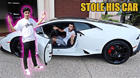 Stolen Lambo Prank On Faze Rug Almost Called The Cops Youtube