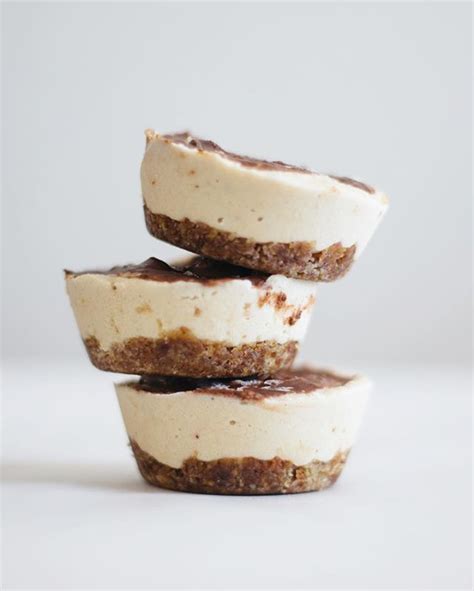 mini tahini vegan cheesecakes — madeline hall vegan cheesecake easy