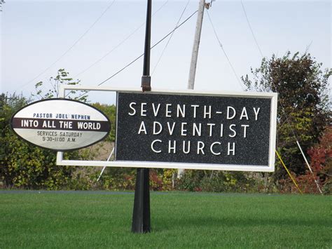 Seventh Day Adventist Church Sign Flickr Photo Sharing