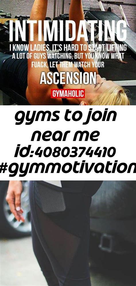 Gyms To Join Near Me Id4080374410 Gymmotivation 4 Gym Workouts Gym