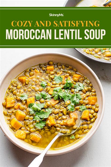 Cozy And Satisfying Moroccan Lentil Soup Recipe Moroccan Lentil