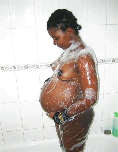 黒人妊婦の全裸写真をまとめた妊娠中のヌード画像 性癖エロ画像 センギリ